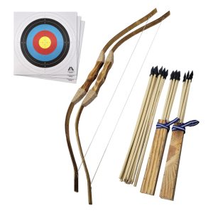 Custom Handcrafted Wooden Bow & Arrow